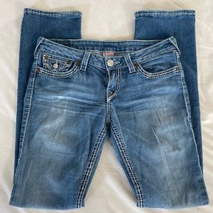 True Religion Straight Leg Super Tee Jeans 29